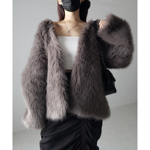 Kastane（カスタネ） コート アウター ファーショートコート