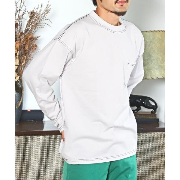 tシャツ ヘビーウェイトステッチロンT メンズ レディース