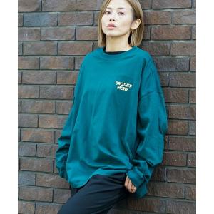 メンズ tシャツ Tシャツ LLOYD Big Silhouette L/S T-SHIRTS/BROTHER MERLE(ブラザーマール)バックプリ｜zozo