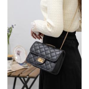 ショルダーバッグ バッグ キルティングチェーンショルダーBAG