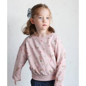 Rora（ローラ） tシャツ VIVIナチュカワ フリル ピンク tシャツ 綿100 