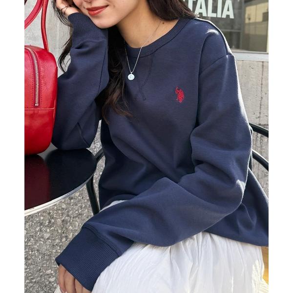 トレーナー スウェット 「U.S. POLO ASSN.」25AW新色追加 ダブルフェイスロイヤルス...