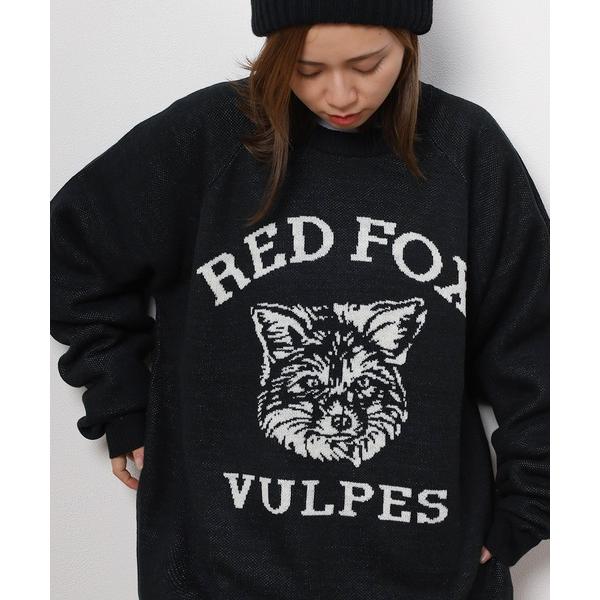 ニット セーター 「81」アニマルデザイン ダブルジャガード アソート クルーネックニット レディー...