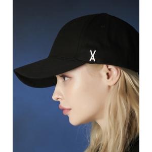 キャップ 帽子 「VARZAR」STUD LOGO OVER FIT BALL CAP レディース メンズ