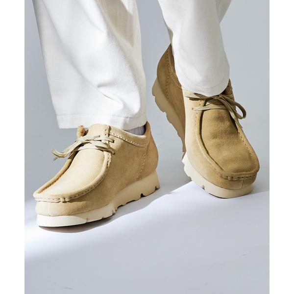 シューズ モカシン デッキシューズ メンズ 「Clarks / クラークス」ワラビー ゴアテックス ...