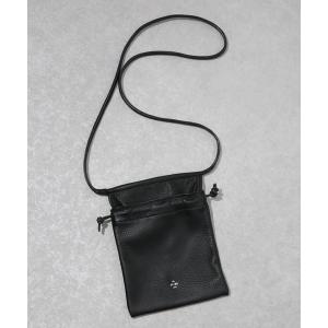 メンズ ショルダーバッグ バッグ 20/80/SHRINK LEATHER SHOULDER BAG｜zozo