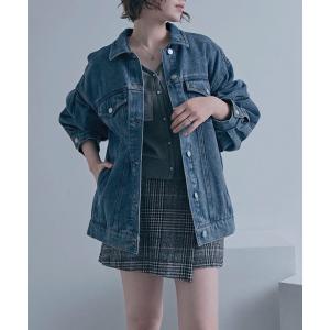 デニムジャケット gジャン オーバーサイズデニムジャケット レディース