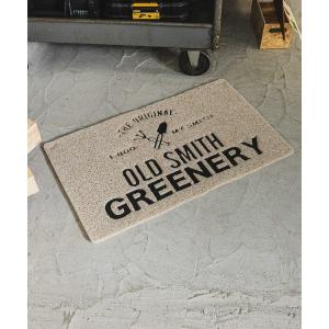 レディース ラグ ラグマット 「OLD SMITH GREENERY」マット/45×75cm