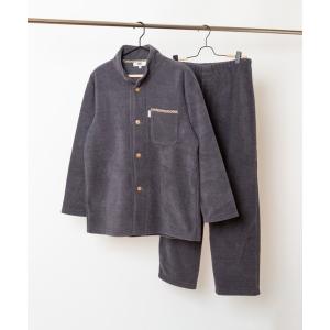 パジャマ 「DAKS」レーヨン混フリース　パジャマ メンズ