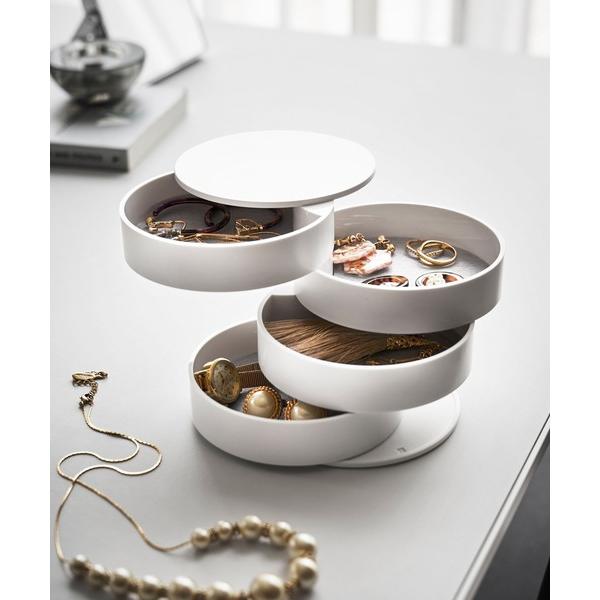 収納 tower(タワー)　アクセサリートレー　４段