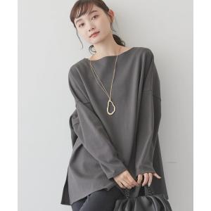 チュニック リップルオーバーチュニック レディース