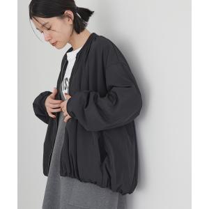 ジャケット ブルゾン ギャザードレープブルゾン