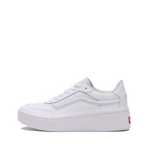 スニーカー レディース VANS ヴァンズ ISSAC イサック V3942 WHITE/WHITE