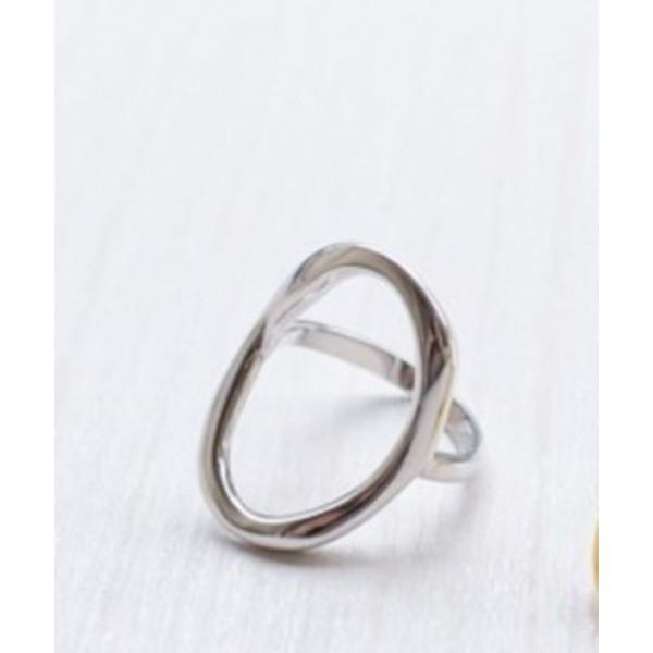 指輪 リング 「CHOUEL closet」オーバルサークルリング レディース