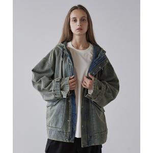 パーカー マウンテンパーカー メンズ 「CLEL」Military Design Mountain Parka/ミリタリーデザイン マウンテンパーカー