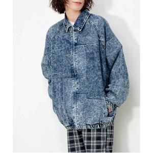 ANDER HUNK デニムジャケット gジャン Overdyed Denim Riders Jacket