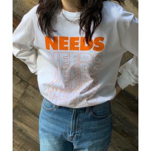 tシャツ Tシャツ GILDAN NEEDS　ロゴロンTシャツ 「MV-009」｜ZOZOTOWN Yahoo!店