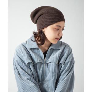 ニット帽 ニットキャップ Cashmere / Silk Blend Wool Knit Watch / カシミヤシルク混ウールニットワッチ レディー