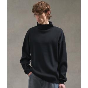 セーター ニット 「 ユニセックス」オーバーサイズスタートルネックニット メンズ