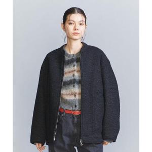 ジャケット ブルゾン ブークレー ダブルジップ ブルゾン