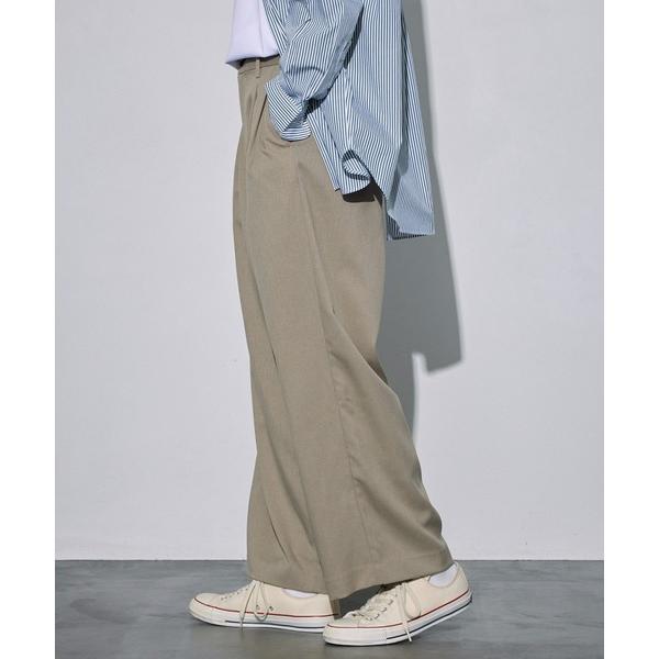 スラックス Firsthand/ファーストハンド 「ZOZOTOWN限定」TRワイドスラックス / ...