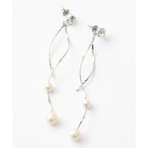 sowi ピアス K10YG ダイヤモンド リボンピアス レディース メンズ