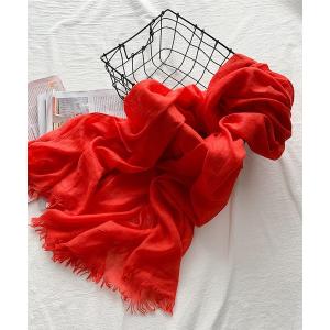 Faliero Sarti（ファリエロサルティ） ドット柄ストール - ブラウン