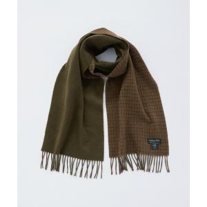 マフラー Joshua Ellis DOUBLE FACED SCARF ジョシュアエリス 30×180 カシミヤ ダブルフェイス スカーフ メンズ