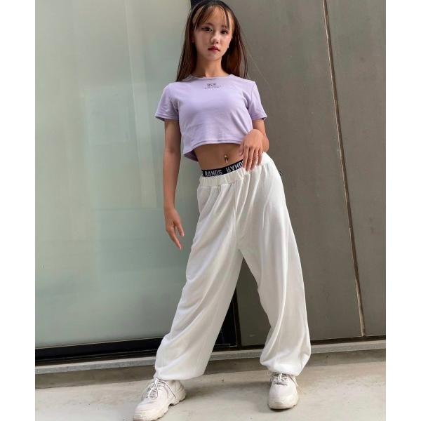 パンツ RandS/R ロゴゴム付きスウェットパンツ キッズ 子供服 男の子 女の子