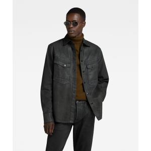 シャツ UNISEX DAKOTA REGULAR SHIRT/ブラックデニムシャツ メンズ