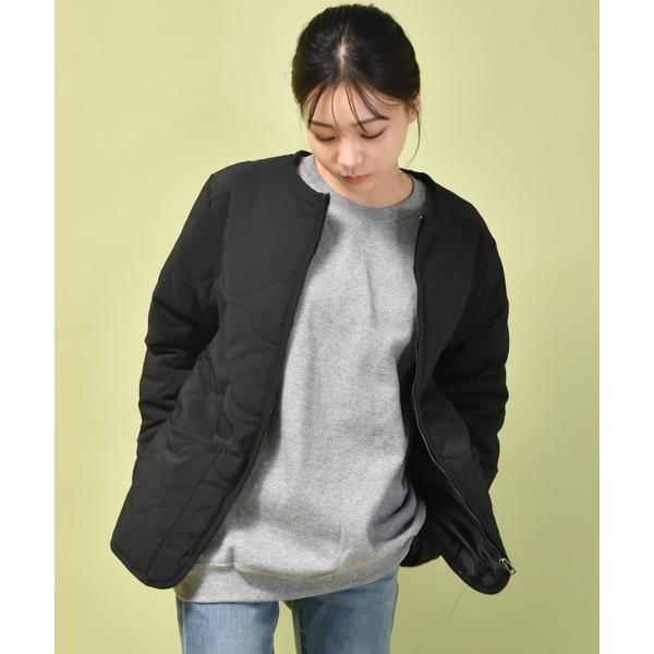 ジャケット ノーカラージャケット インナー フェイクダウン ジャケット メンズ レディース