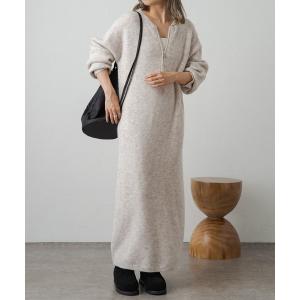 ワンピース リサイクルヤーン2WAYZIPワンピース レディース