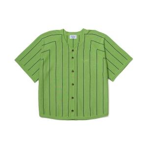 シャツ ブラウス メンズ KNIT BASEBALL SHIRT｜zozo