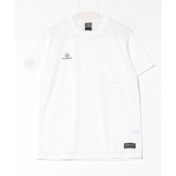tシャツ GRANDE.F.P ヘキサゴンロゴ.シームテープポケットTシャツ メンズ レディース