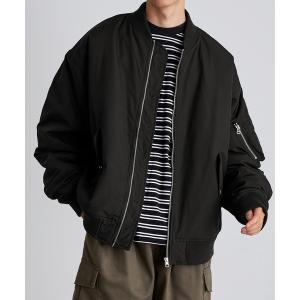 ジャケット MA-1 メンズ ビッグシルエットミリタリー中綿MA-1ブルゾン