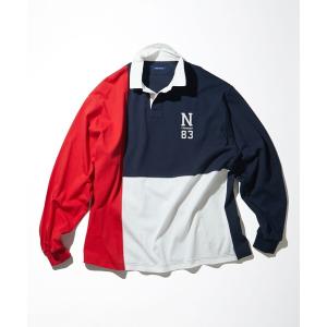 メンズ ポロシャツ NAUTICA/ノーティカ Color Block Rugger Shirt/カラーブロック ラガーシャツ｜zozo