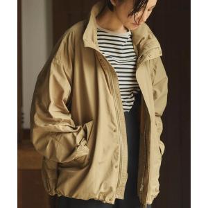 ジャケット ブルゾン 撥水加工　2Wayナイロンブルゾン レディース