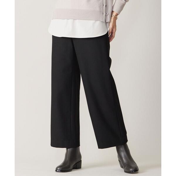 パンツ 「洗える」チェルビック セミワイド パンツ レディース