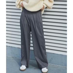 THE SHINZONE（ザ シンゾーン） スラックス パンツ PIN STRIPE SLACKS