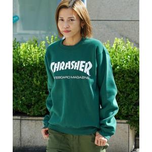 トレーナー スウェット MAG LOGO CREW SWEAT/スラッシャーロゴスウェットトレーナー メンズ レディース