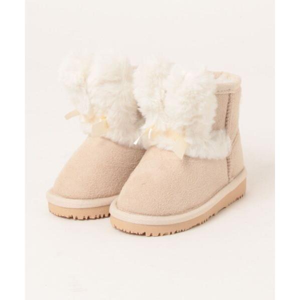 ブーツ 「RIO」ラビットムートン調ブーツ R44407-39 キッズ 子供 女の子