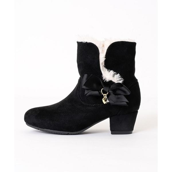 ブーツ 「Princess Rose」2WAY サイドリボンブーティ R44519-39 キッズ 子...