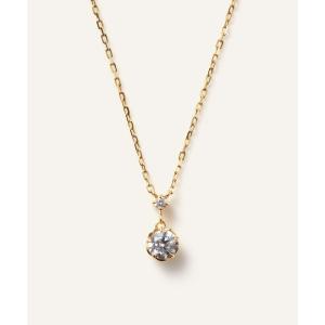 va vendome aoyama ネックレス シルバー ジルコニアフラワーネックレス