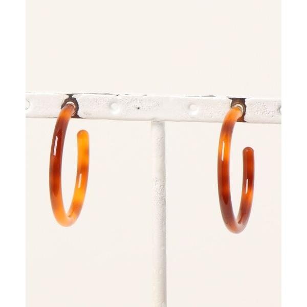 ピアス アセチ フープ 樹脂ピアス「ACCACC」 レディース