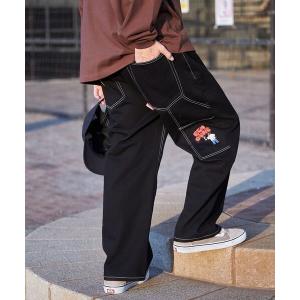 パンツ カーゴパンツ メンズ 「BEN DAVIS(ベンデイビス)」 EMBRO PAINTER PANTS / ペインター 配色 刺繍 ストレート｜ZOZOTOWN Yahoo!店