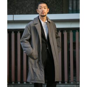 ステンカラーコート コート 「撥水」「XLサイズあり」丸井織物 中綿ステンカラーコート メンズ