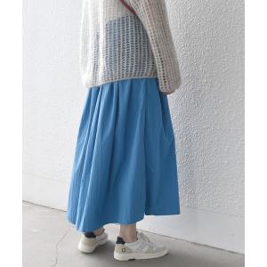 SHIPS（シップス） スカート 「手洗い可能」タイプライター チンツ