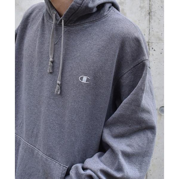 パーカー 「ヴィンテージ古着」Champion / チャンピオン ロゴ刺繍 スウェットパーカー メン...