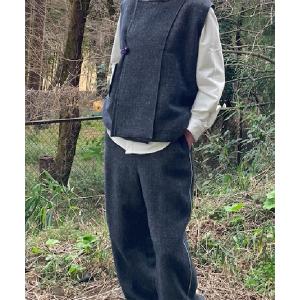 メンズ パンツ 「ohta 」charcoar gray pants｜zozo