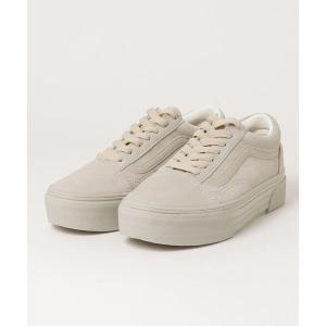 スニーカー レディース VANS ヴァンズ OLD SKOOL CHKY オールドスクールチャンキー V36CF SE CHKY BEIGE/BEIG